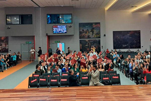 I Acto de Graduación de la Facultad de Ciencias de la Salud 2024, llevada a cabo el 17 de mayo de 2024.