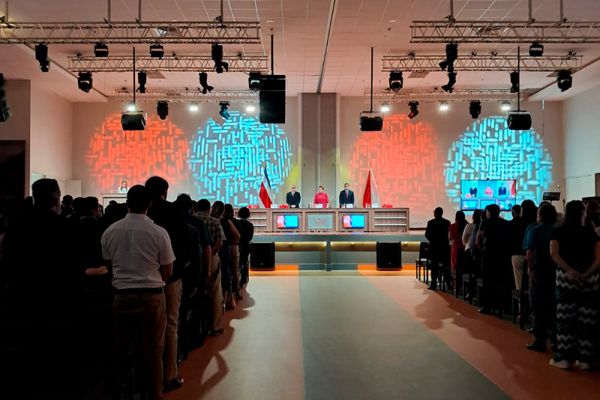 I Acto de Graduación de la Facultad de Ciencias de la Salud 2024, llevada a cabo el 17 de mayo de 2024.