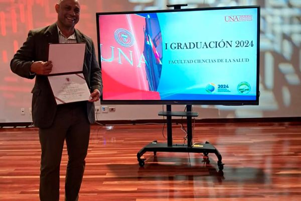 I Acto de Graduación de la Facultad de Ciencias de la Salud 2024, llevada a cabo el 17 de mayo de 2024.