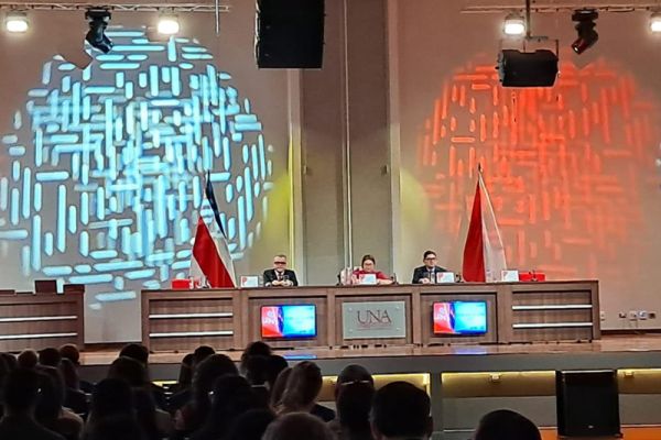 I Acto de Graduación de la Facultad de Ciencias de la Salud 2024, llevada a cabo el 17 de mayo de 2024.